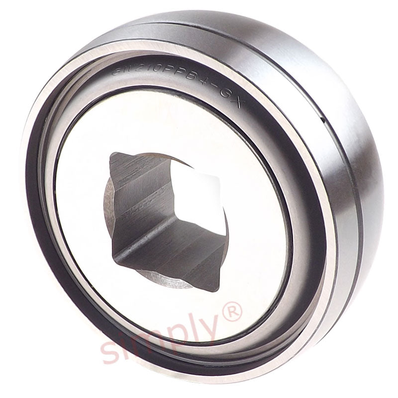 Major Branded GW210PPB4 Gang Disc Harrow Spherical Outer Square Bore Standard Relubricatable Bearing 1.158x3.5433x1.1875 inch