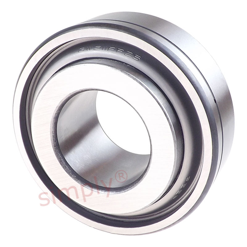 Major Branded GW211PP25 Gang Disc Harrow Parallel Outer Round Bore Standard Relubricatable Bearing 1.785x3.937x1.75 inch