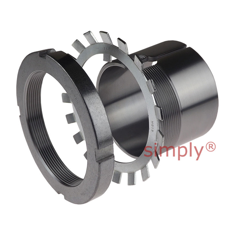 FAG H319 Adaptor Sleeve with Lock Nut and Locking Device for 85mm Shaft