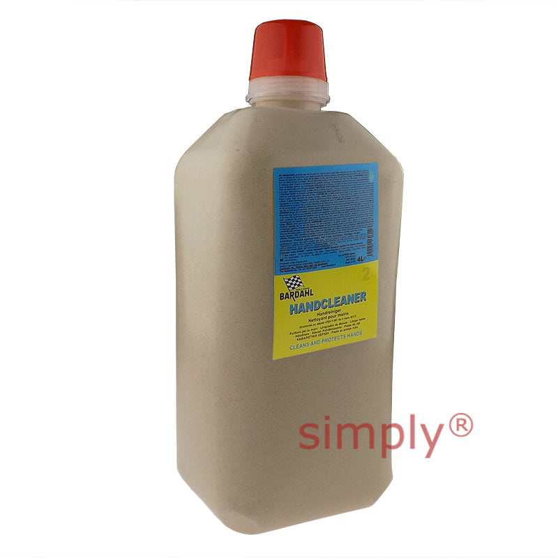 Bardahl 4 Litre Deep Cleanse Hand Cleaner Protects and Nourishes Skin - Approved For Food and Beverage Use 4ltr