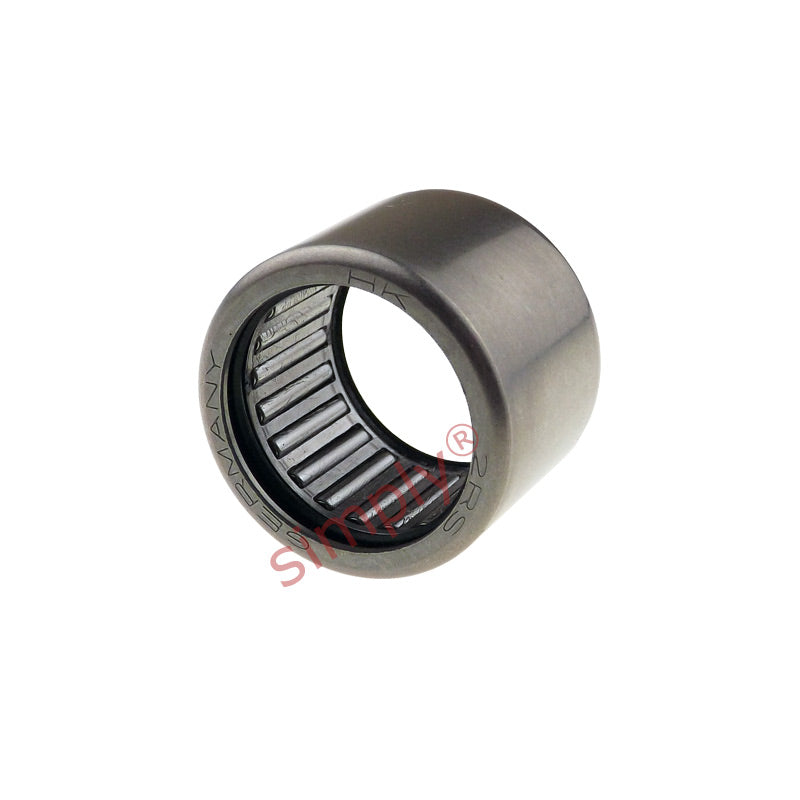 Major Brand HK25162RS Drawn Cup Type Needle Roller Rubber Sealed Bearing with Two Open Ends 25x32x16mm
