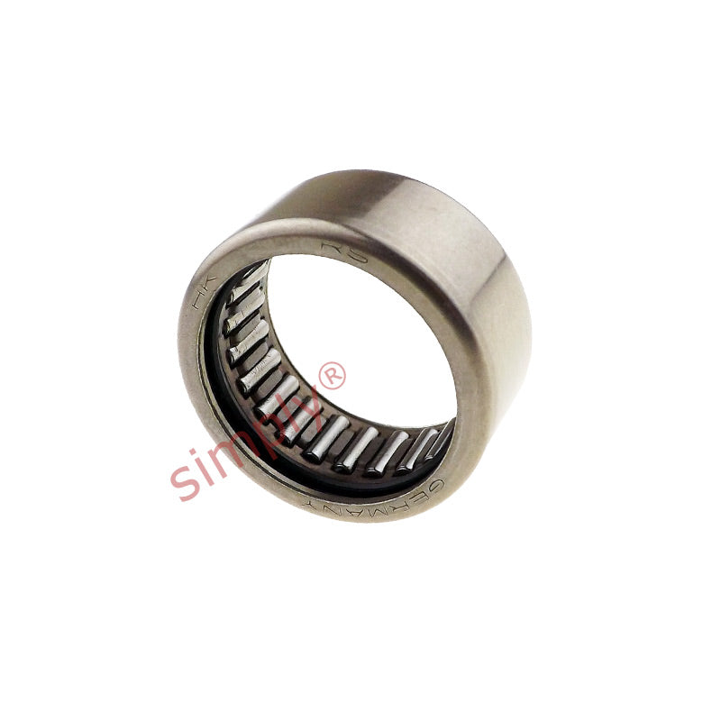 Major Brand HK1518RS Drawn Cup Type Needle Roller Rubber Sealed Bearing with Two Open Ends 15x21x18mm