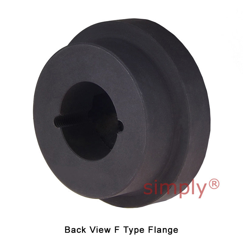 Major Branded HRC150F-MB HRC Coupling Single Flange Inner Facing Taper Bore Max Bush Bore 50mm / 2 inch