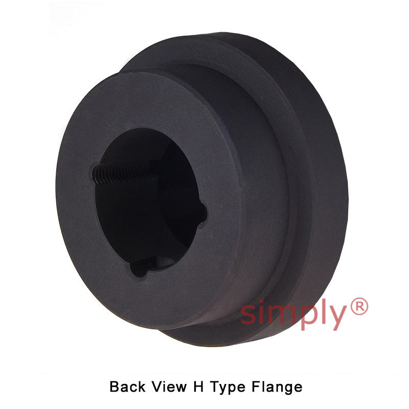 Major Branded HRC150H-MB HRC Coupling Single Flange Outer Facing Taper Bore Max Bush Bore 50mm / 2 inch