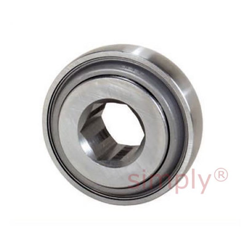 Major Branded W208PP21 Idler Roller Hex Bore Bearing 1.251x3.1496x1.4375 inch
