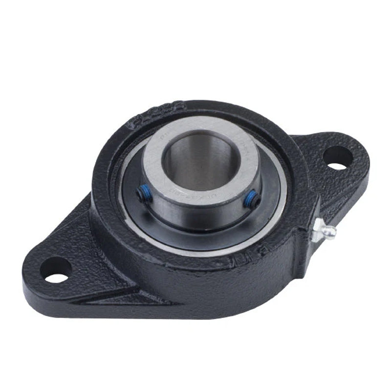 INA PCJT2 Two Bolt Cast Iron Oval Housing with Eccentric Collar Insert 2 inch Bore