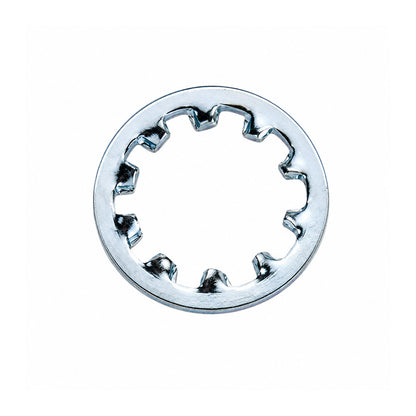 Unifix M10x18x0.9mm Internal Toothlock Washer DIN 6797J with Bright Zinc Plated Finish