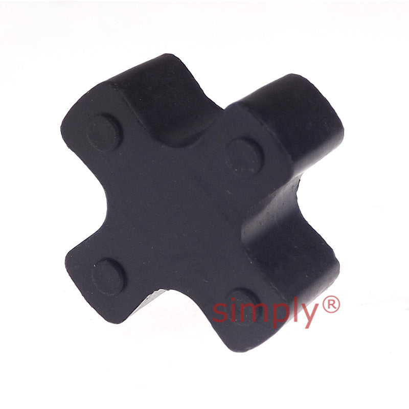 Major Branded L035B/L035B Pilot Bored Jaw Coupling Assembly Max Bore 8mm with Nitrile Rubber Insert