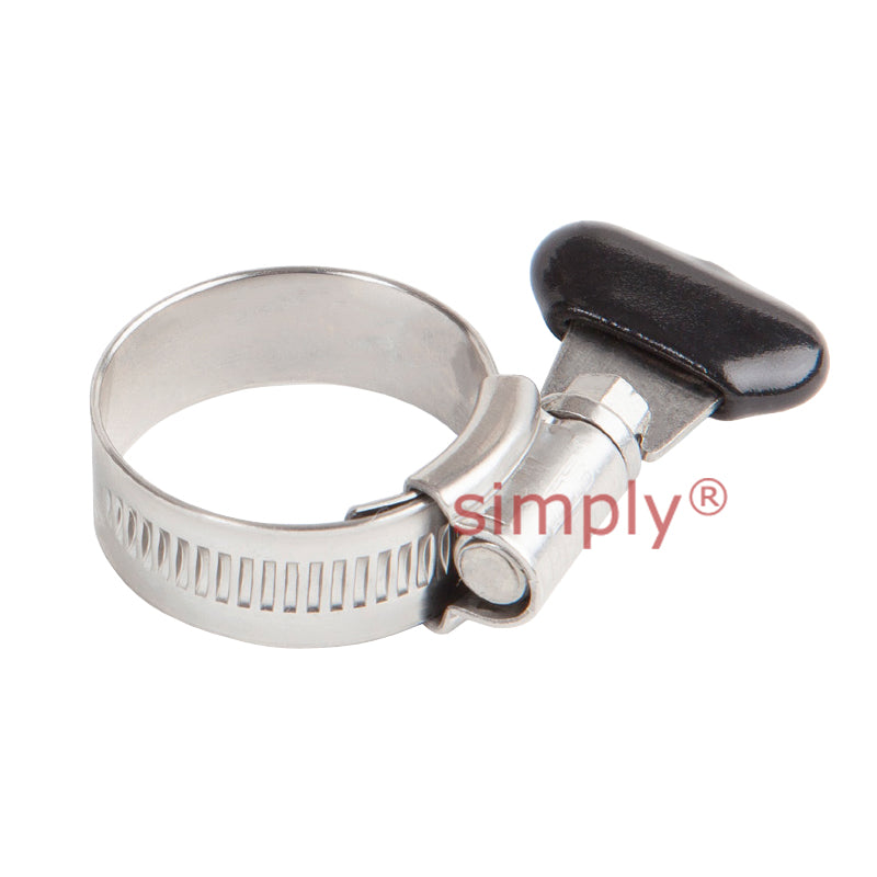 JCS WSZC20 Zinc Plated Steel Hi-Grip Wing Screw Adjustment Range 13-20mm Band Width 9mm