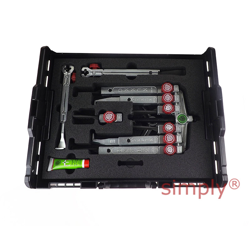 KUKKO Series K-2030-10+S+T 2 and 3 Arm Puller Set 24 in 1