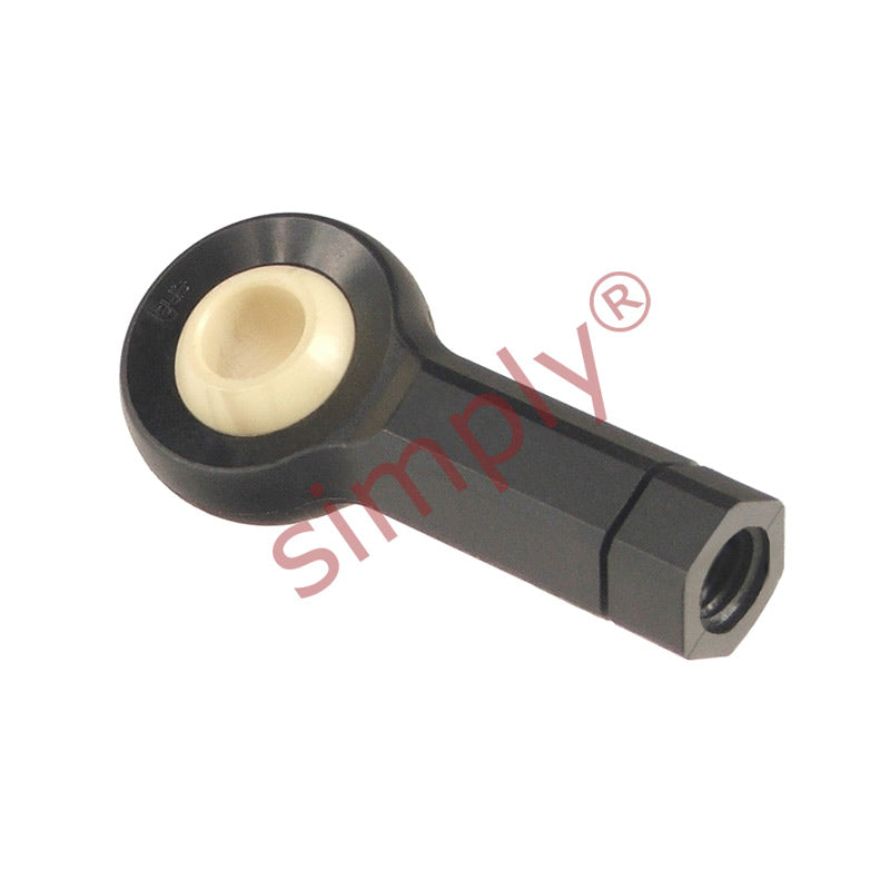 igubal KBRM06CLX Right Hand Female Plastic Rod End with Hexagon Body 6mm Bore M6 Thread  - Allow 2-3 Days