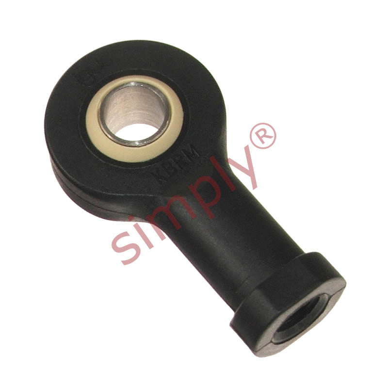 igubal KBLM14MH Left Hand Female Plastic Rod End 14mm Bore M14 Thread with Metal Insert