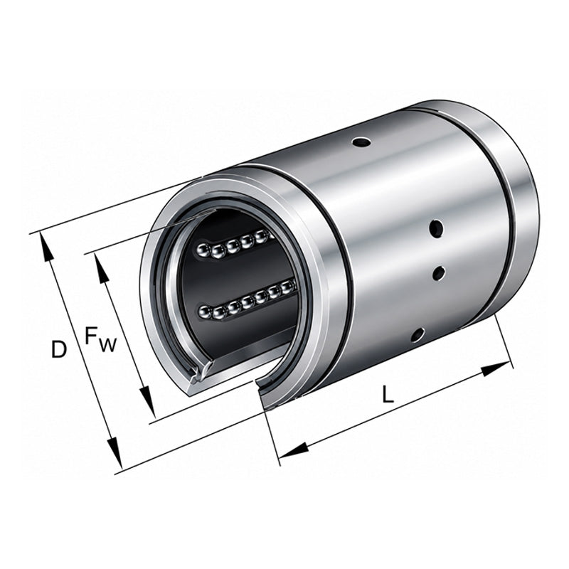 INA KBO25 Linear Ball Bushing 25x40x58mm