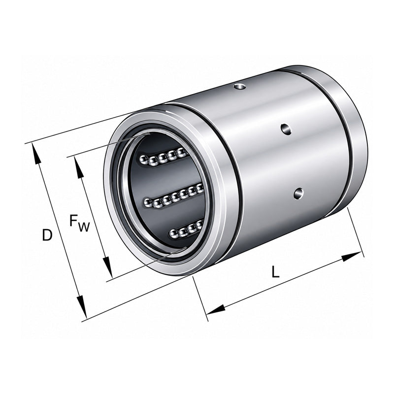 INA KBS50 Linear Ball Bushing 50x75x100mm