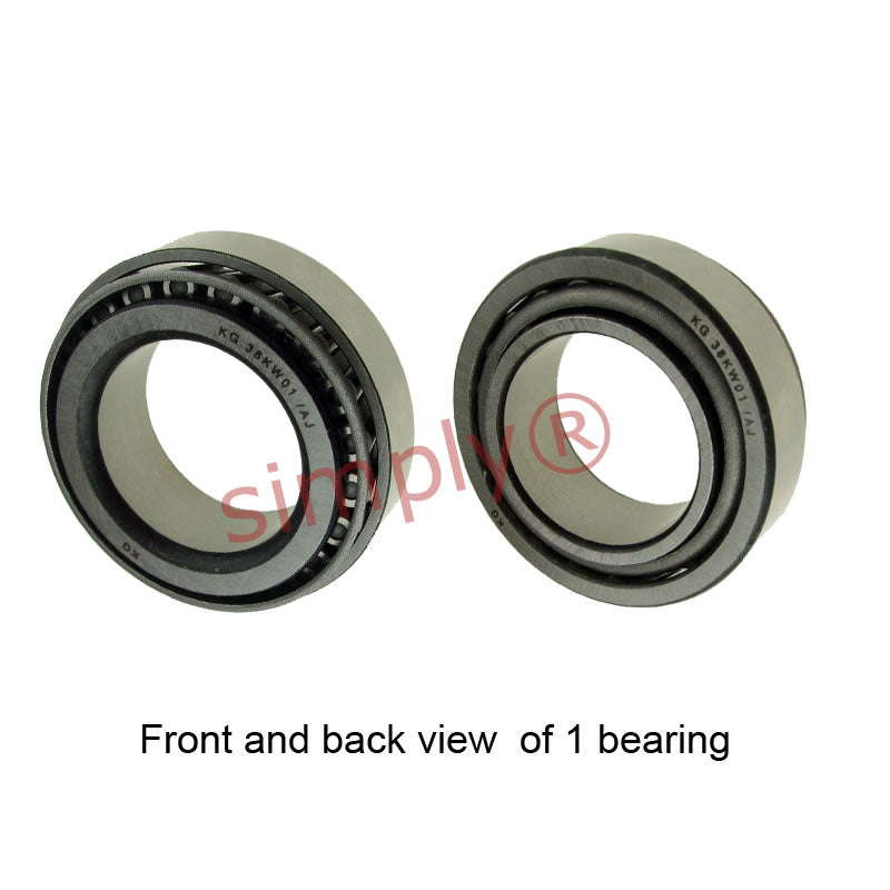 KG Brand KG38KW01CG5 Automotive Bearing 38.1x65.086x21.39mm