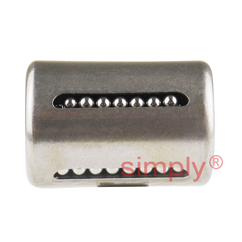 Budget KH12PP Relubricatable Closed Linear Ball Bushing with Rubber Seals 12x19x28mm