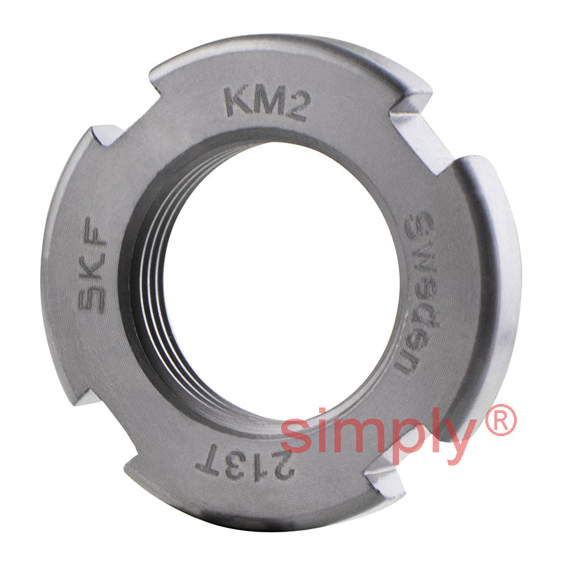 SKF KM2 Lock Nut (Lock Washer Type) M15x1mm