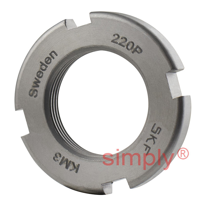 SKF KM3 Lock Nut (Lock Washer Type) M17x1mm