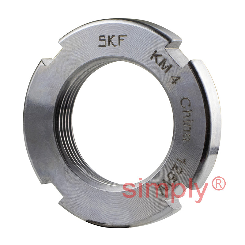 SKF KM4 Lock Nut (Lock Washer Type) M20x1mm