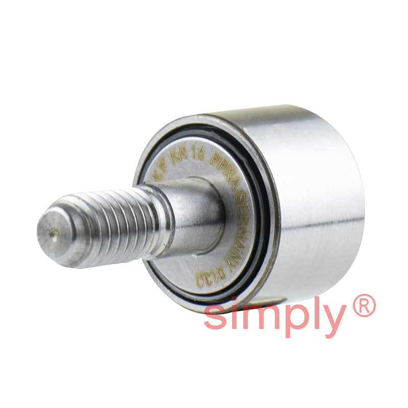 SKF KR16PPX Lip Sealed Cylindrical Cam Follower 16x11x6mm M6x1 Thread