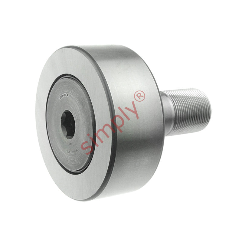 Major Brand KR90PPA Contact Sealed Crowned Cam Follower 90x35x30 M30x1.5 Thread