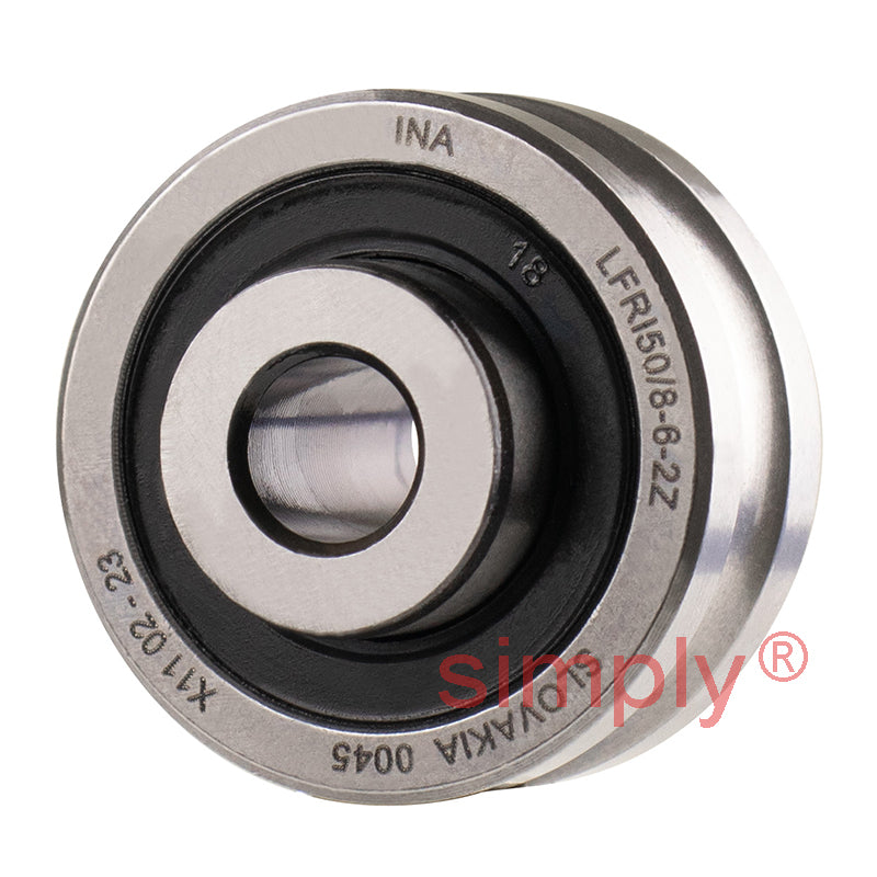 Major Brand LFRI50/8-62Z Yoke Type Track Roller with U Groove 6.1x24x11mm