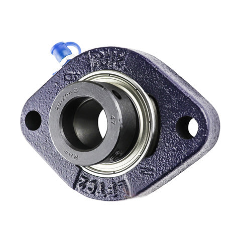 RHP LFTC7/8DEC Two Bolt Oval Cast Iron Flange Housing Bearing 7/8 inch Bore