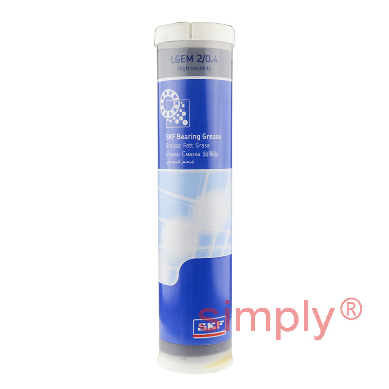 SKF LGEM2 400ml Cartridge High Viscocity Bearing Grease with Solid Lubricants 