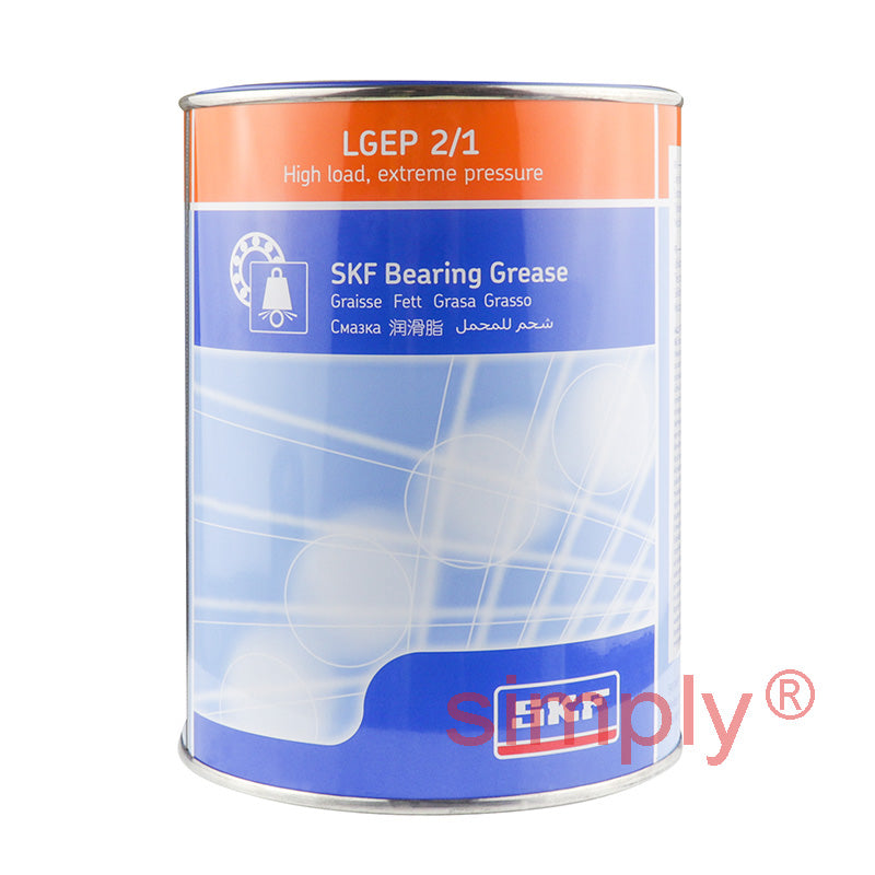 SKF LGEP2 1kg Can High Load Extreme Pressure Bearing Grease 