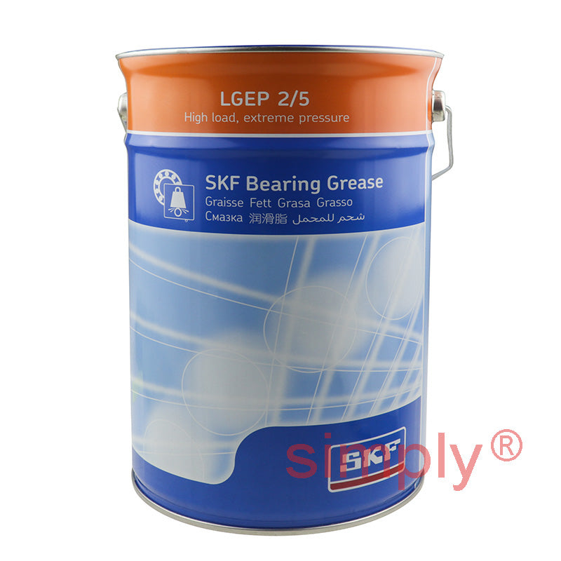SKF LGEP2 5kg Can High Load Extreme Pressure Bearing Grease 