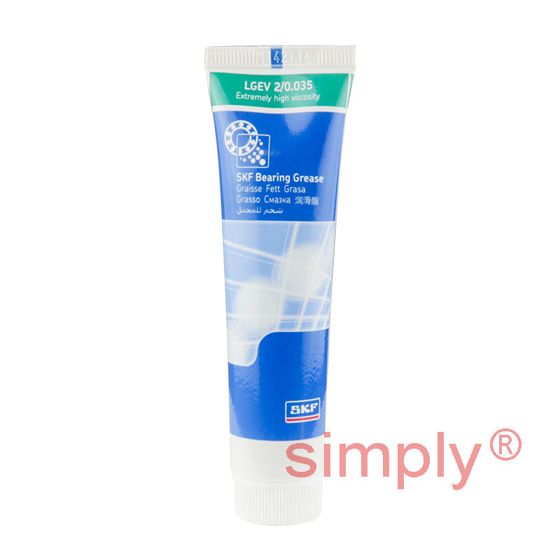 SKF LGEV2 35g Tube Extremely High Viscocity Bearing Grease with Solid Lubricants 