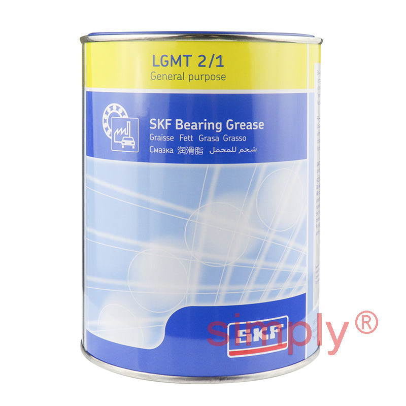 SKF LGMT2 1kg Can General Purpose Industrial and Automotive Grease 