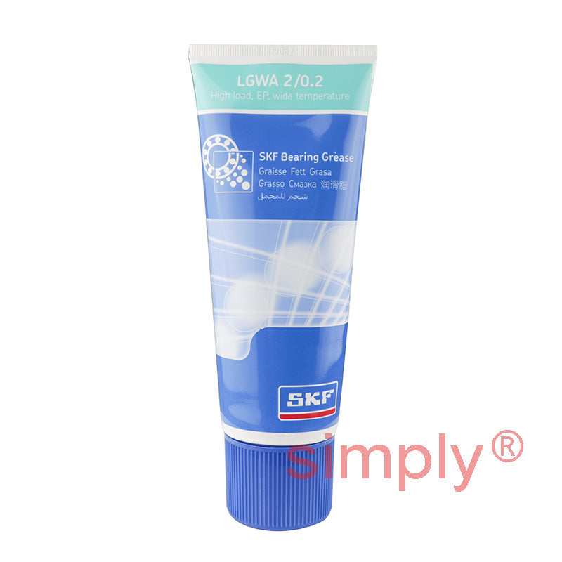 SKF LGWA2 200g Tube High Load Extreme Pressure Wide Temperature Bearing Grease
