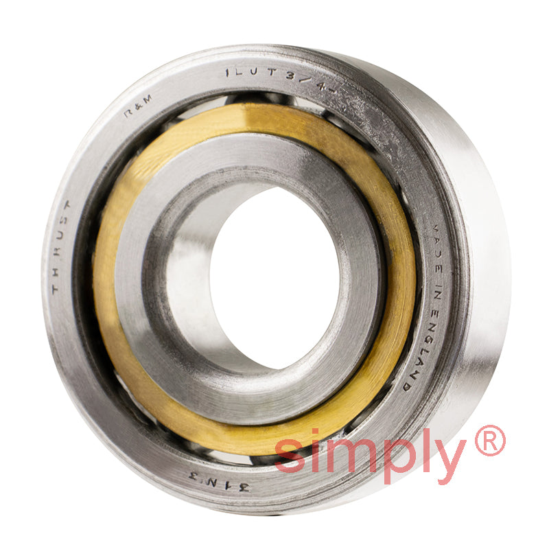Major Brand LJT3/4 Imperial Angular Contact Ball Bearing 3/4x1-7/8x9/16 inch
