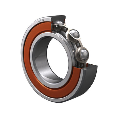 NTN 6208LLU/5K Contact Rubber Sealed Type Deep Groove Ball Bearing 40x80x18mm