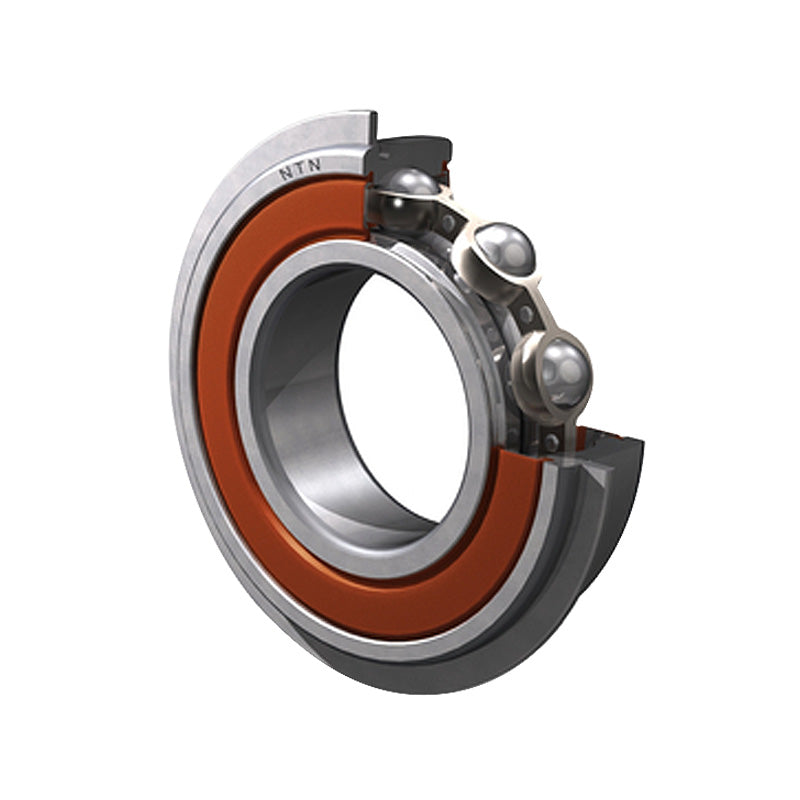 NTN 6209LLUNR/2AS Contact Rubber Sealed Type Deep Groove Ball Bearing with Snap Ring 45x85x19mm