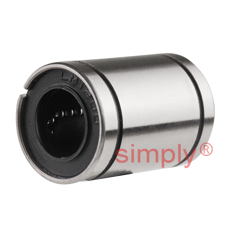 LM12UUAJ Adjustable Linear Ball Bushing with Rubber Seals 12x21x30mm