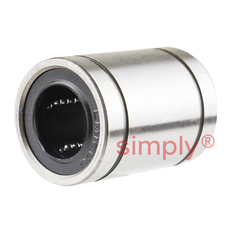 LM16UU Closed Linear Ball Bushing with Rubber Seals 16x28x37mm