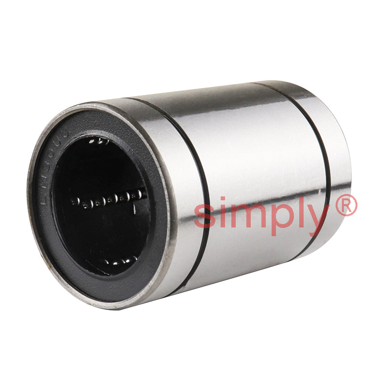 LM30UU Closed Linear Ball Bushing with Rubber Seals 30x45x64mm