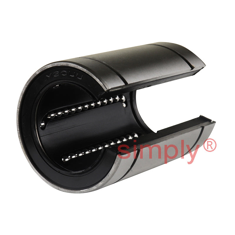 LM30UUOP Open Linear Ball Bushing with Rubber Seals 30x45x64mm