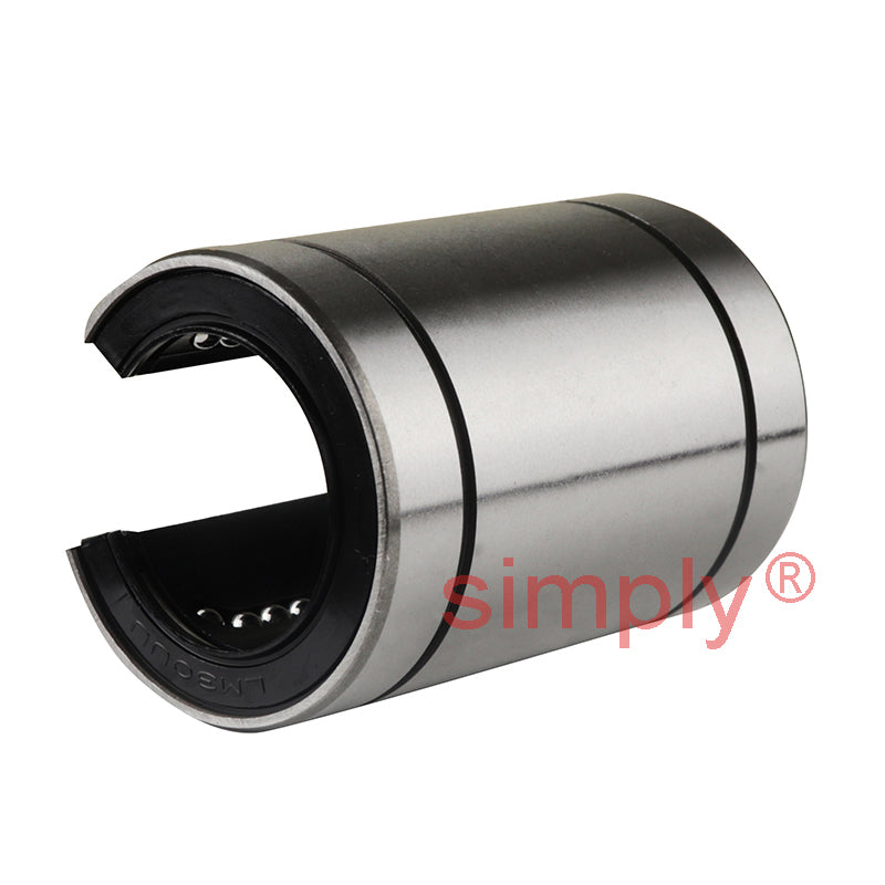 LM30UUOP Open Linear Ball Bushing with Rubber Seals 30x45x64mm
