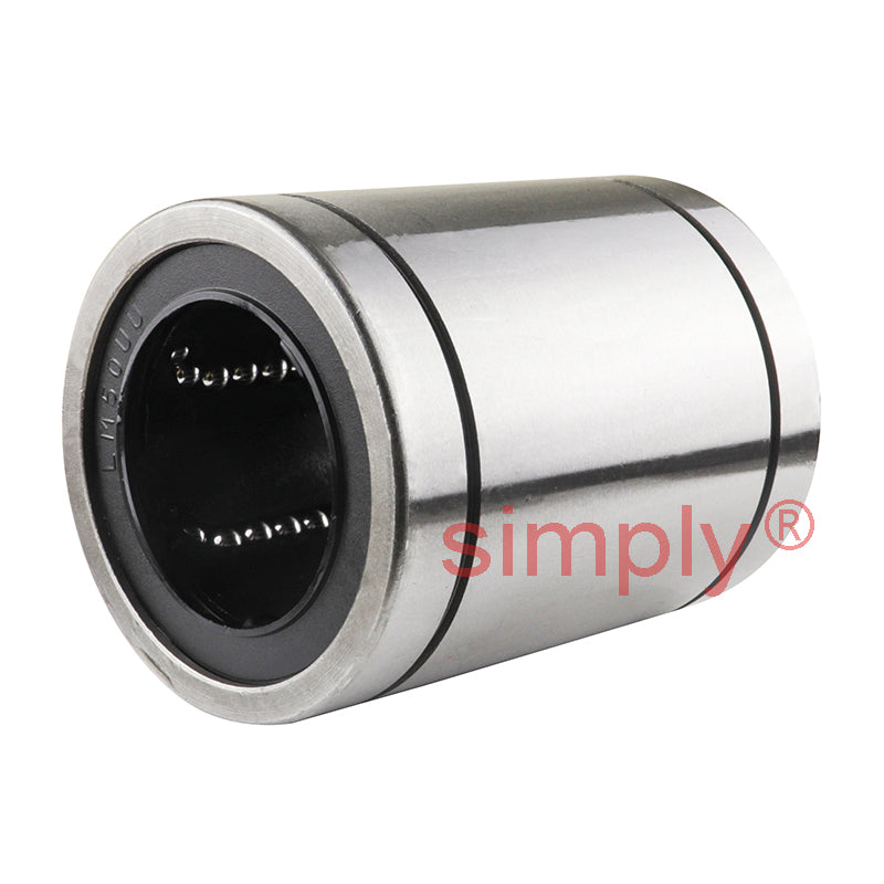 LM50UU Closed Linear Ball Bushing with Rubber Seals 50x80x100mm