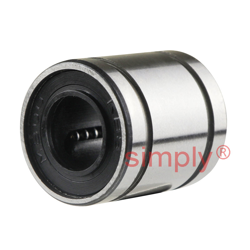 LM8SUU Closed Linear Ball Bushing with Rubber Seals 8x15x17mm