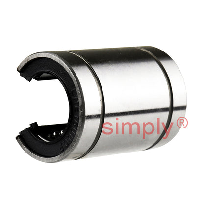 LME16UUOP Open Linear Ball Bushing with Rubber Seals 16x26x36mm