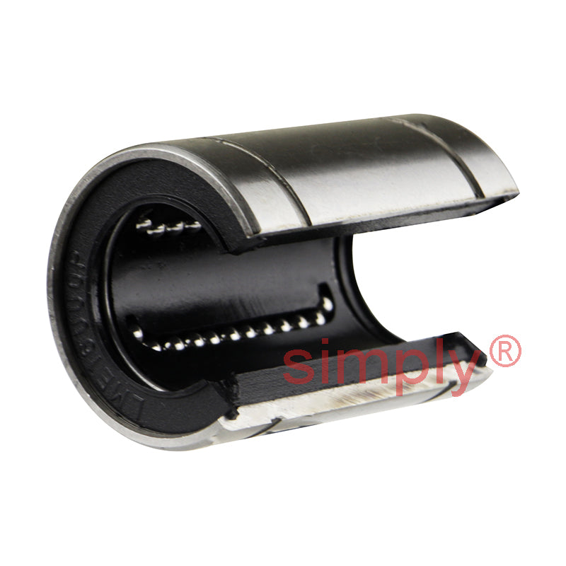 LME16UUOP Open Linear Ball Bushing with Rubber Seals 16x26x36mm