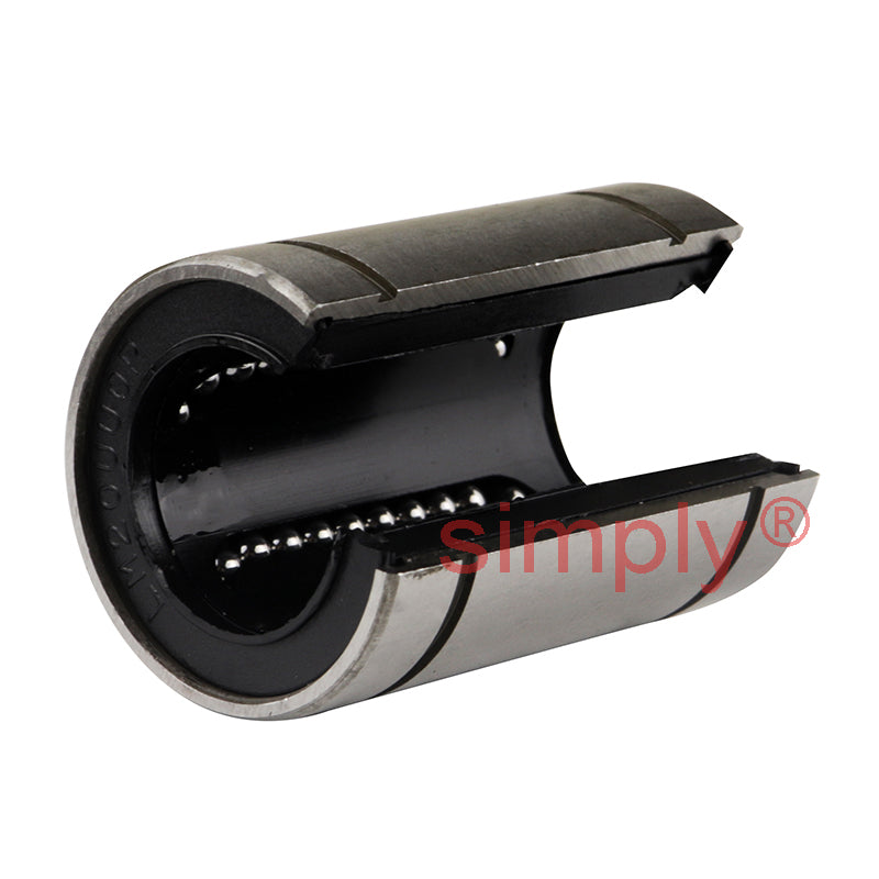 LME20UUOP Open Linear Ball Bushing with Rubber Seals 20x32x45mm