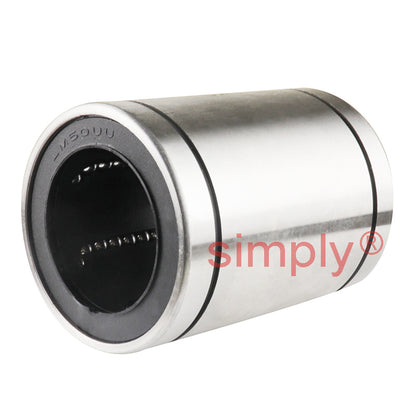 LME50UU Closed Linear Ball Bushing with Rubber Seals 50x75x100mm