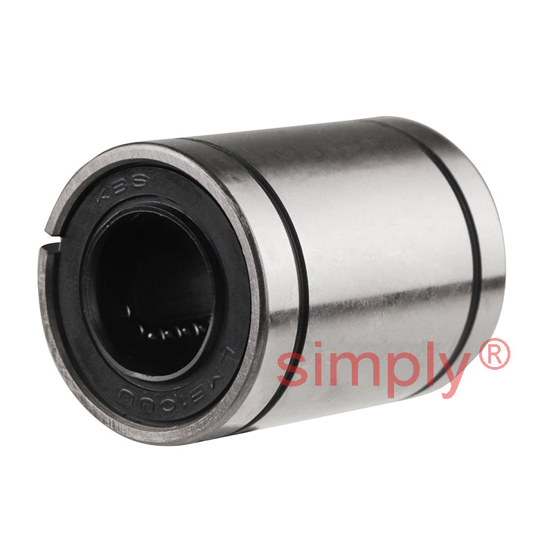 LMB10UUAJ Imperial Adjustable Linear Ball Bushing with Rubber Seals 0.625x1.125x1.5 inch