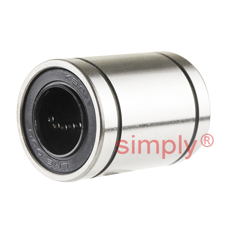 LMB10UU Imperial Closed Linear Ball Bushing with Rubber Seals 0.625x1.125x1.5 inch