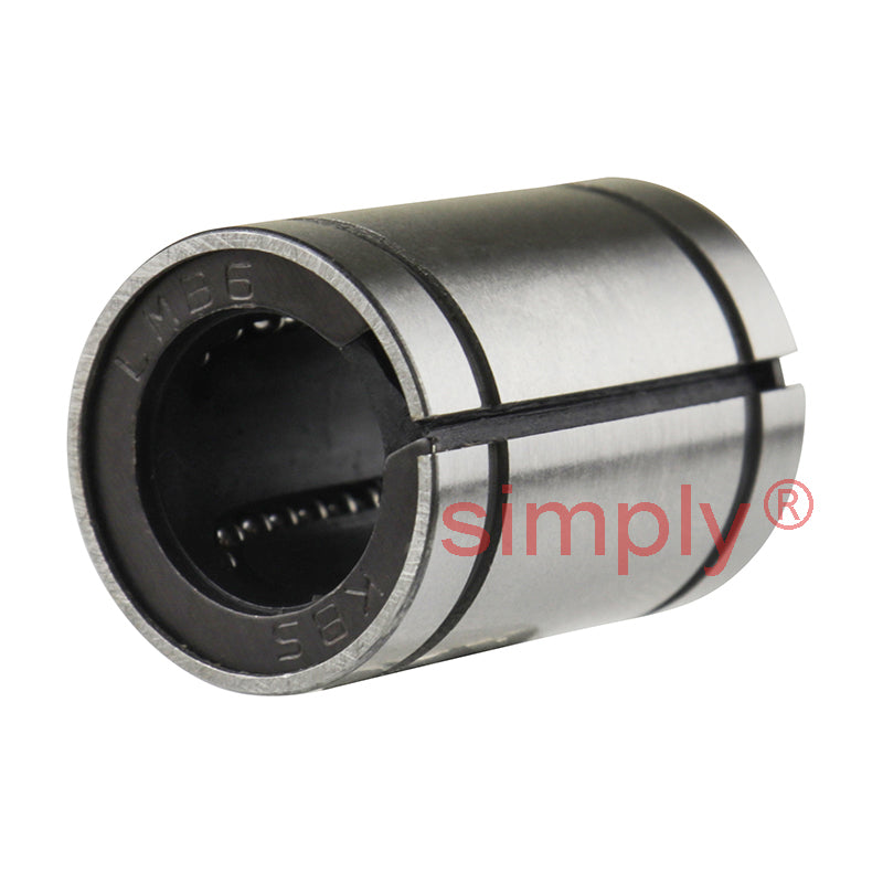 LMB6UUAJ Imperial Adjustable Linear Ball Bushing with Rubber Seals 0.375x0.625x0.875 inch